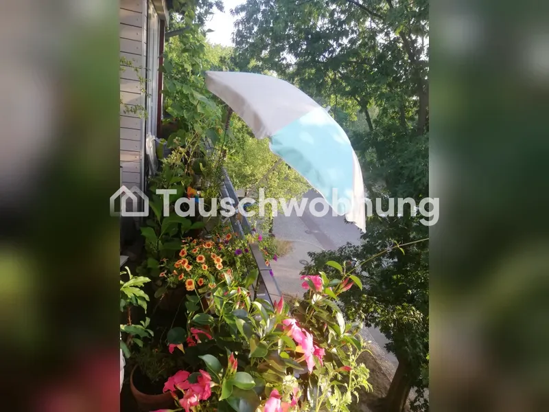 Tauschwohnung: 3-Zimmer-Dachgeschosswohnung mit Blick ins Grüne — photo 1